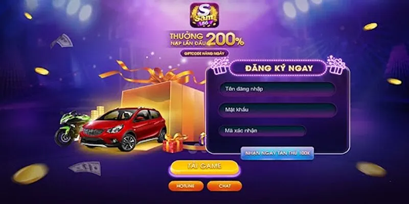 Link đăng nhập Sam86 chính thống